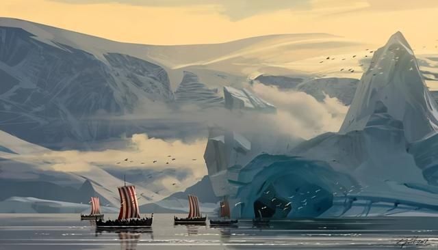 原画|《AC：英灵殿》海量概念原画、设计稿 一览中世纪美景