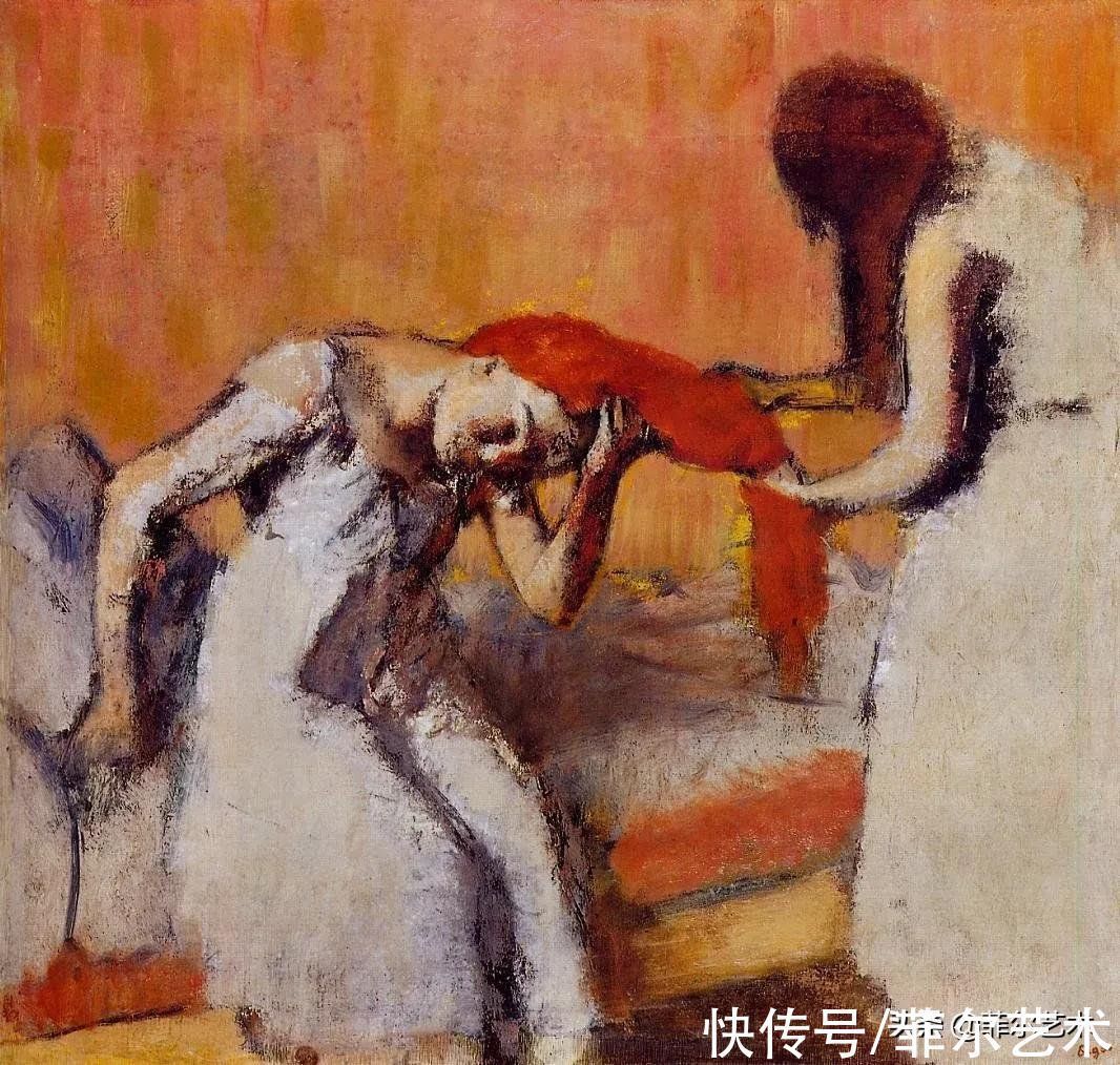 法国@法国艺术大师埃德加·德加舞女125幅油画作品，美翻了