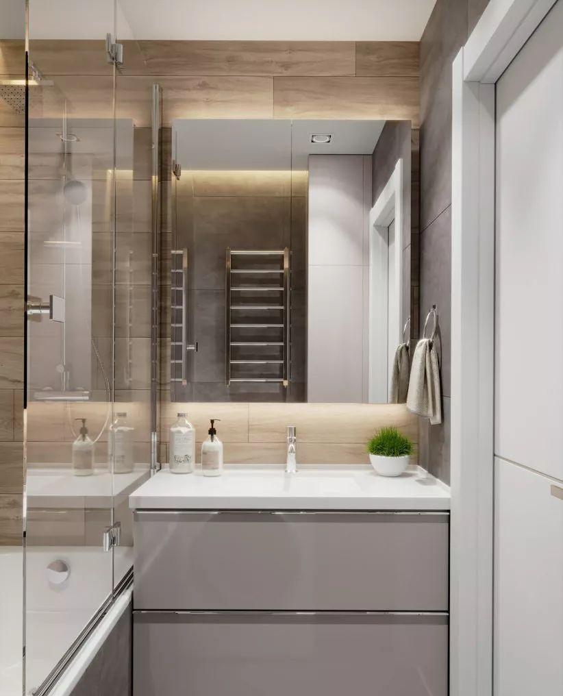 洗手盆|卫生间的10个设计原则，让小卫生间装出豪宅的大气感！