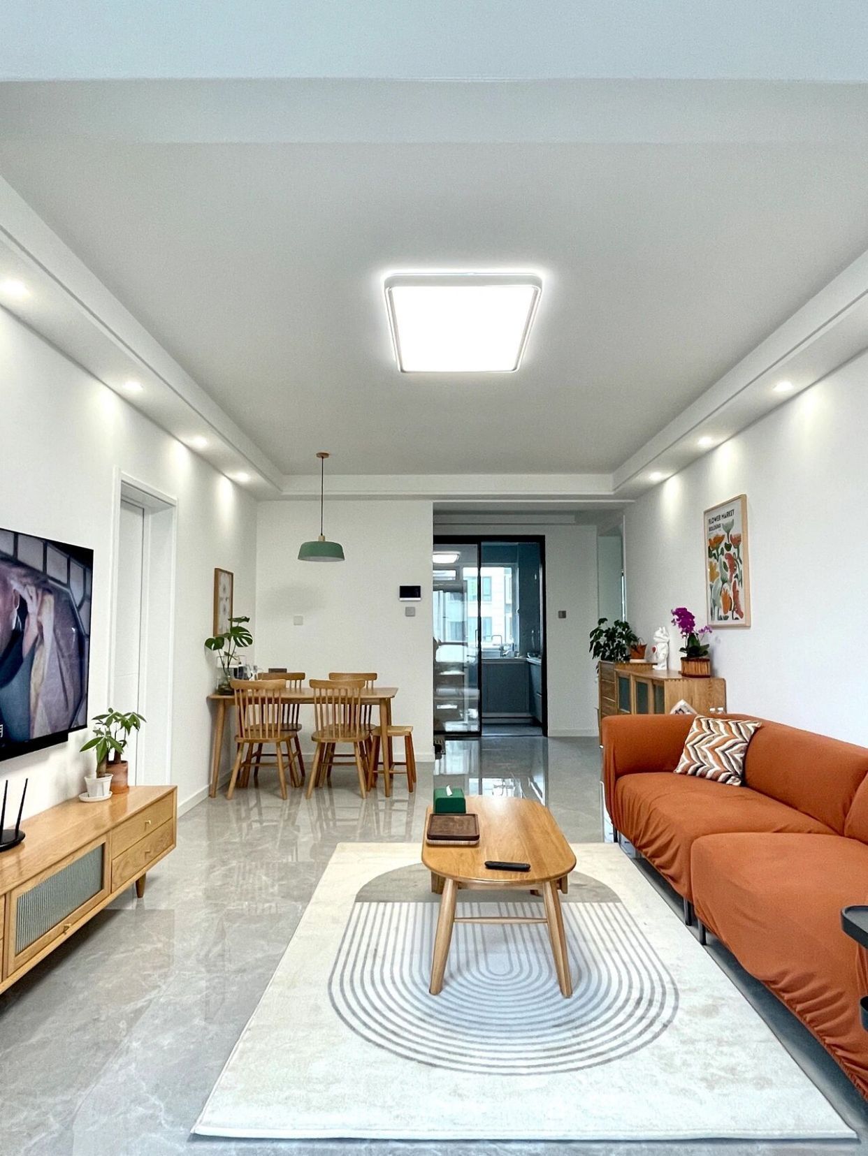 装修|成都上班族新房装修,不做复杂造型,不盲目跟风,只想住得舒适