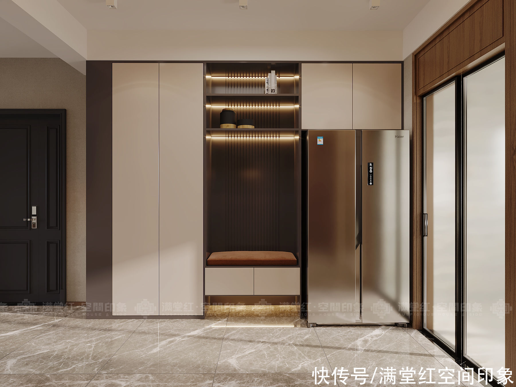 时尚|大户型的装修设计创想，与众不同的轻奢风，多种元素的碰撞