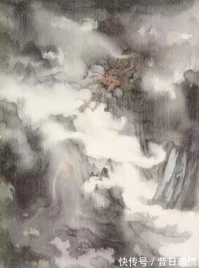 山水画|云飞霞蒸｜郭清杰山水画