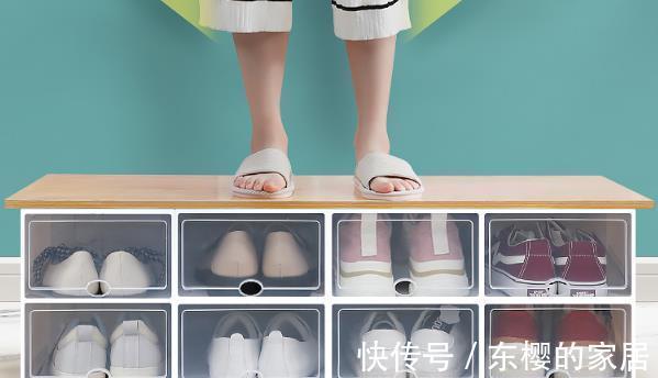 鞋托|参观邻居家，一进玄关就被迷住，地上没有一双鞋，回家我也照着装