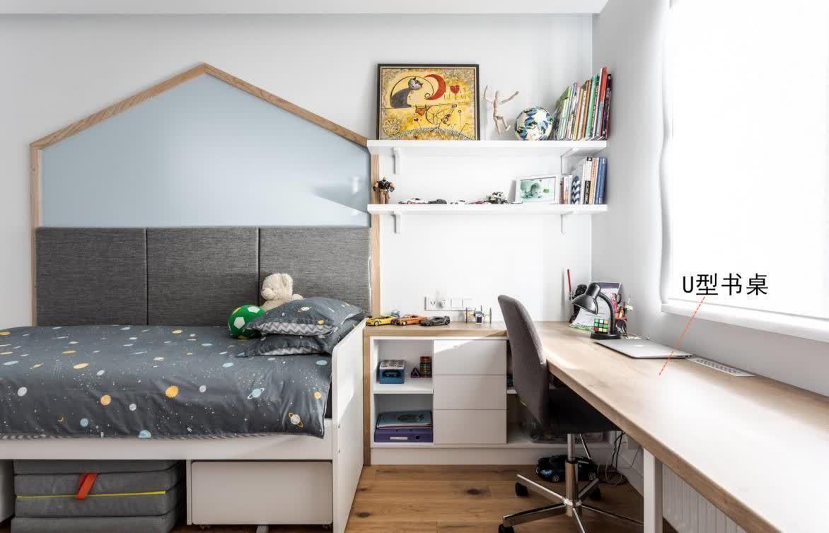 黑白极简|同样是小户型，同样是二胎家庭，他家仅99㎡能多出这30㎡收纳