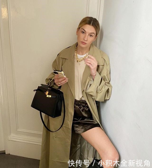 撞衫 风衣+阔腿裤=永不过时的气质精，时髦又高级！
