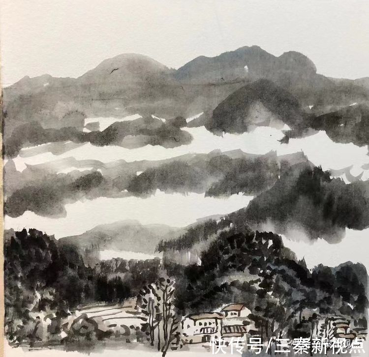 陕西#大美山河在巫溪——陕西当代国画艺术研究院赴重庆巫溪写生