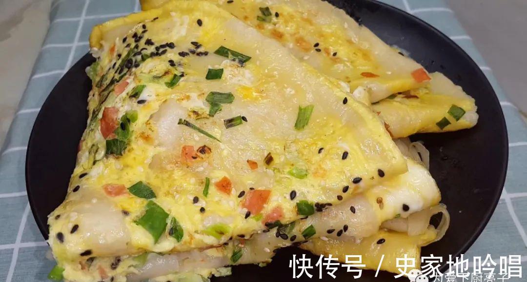 新手|早餐饼怎么做才简单吗，教你一招，5分钟烙三张，新手一次就成功