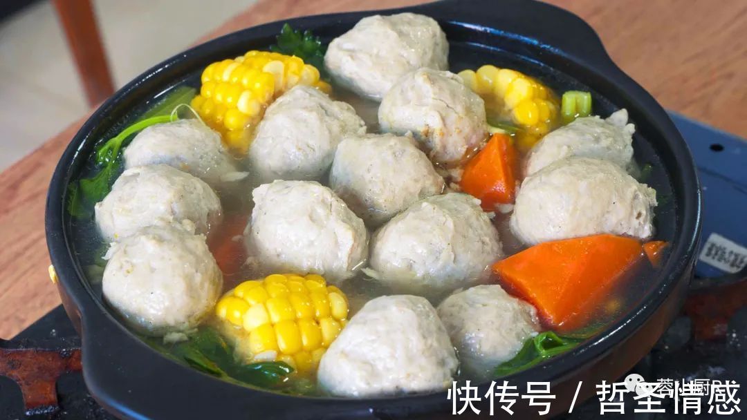 q弹|丸子要好吃，调馅是关键！教你饭店不外传的做法，一口一个超过瘾