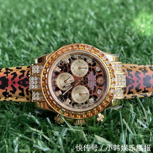 钻石|腕表先生讲表：豹纹与劳力士的碰撞——改装限量版豹纹迪通拿116598