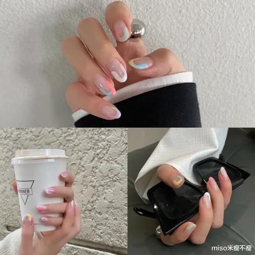 极简的高级美甲，简约不简单，可爱俏皮！