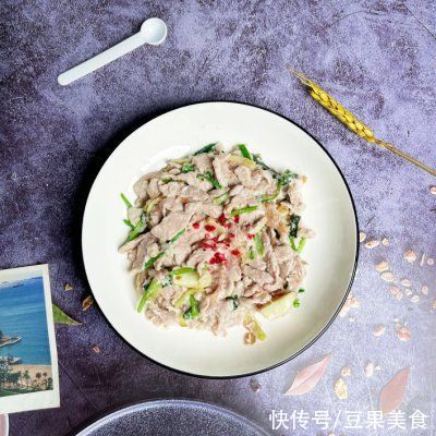 生粉|少盐鲜嫩的清炒里脊丝的经典做法，不会你就Out了