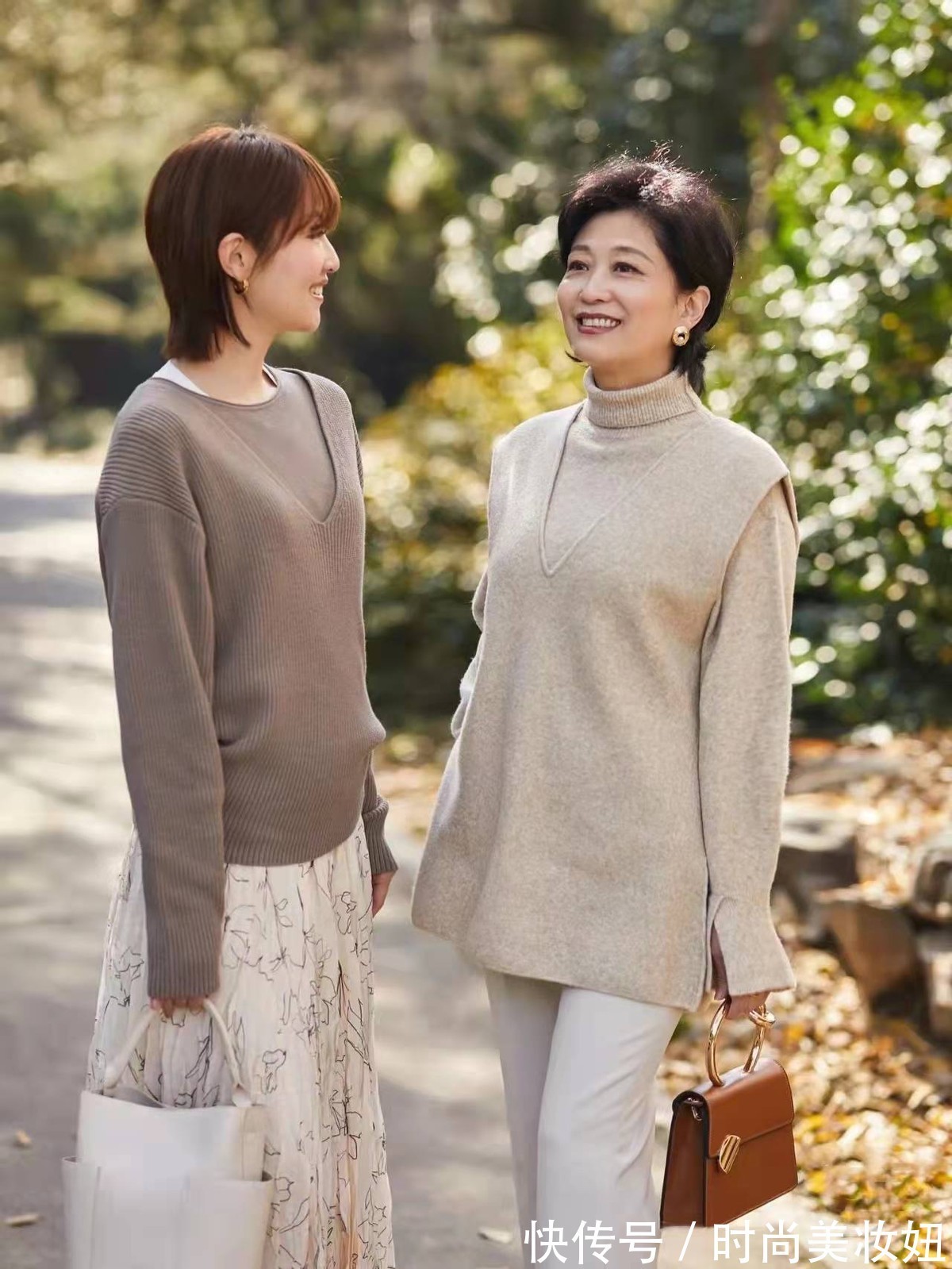 毛衣 这才是妈妈该学的穿搭,简约高级又显气质,普通人也hold得住