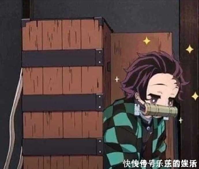 鬼灭之刃|画师将《鬼灭之刃》主角“祢豆子化”,义勇超乖巧,蝴蝶忍萌翻了