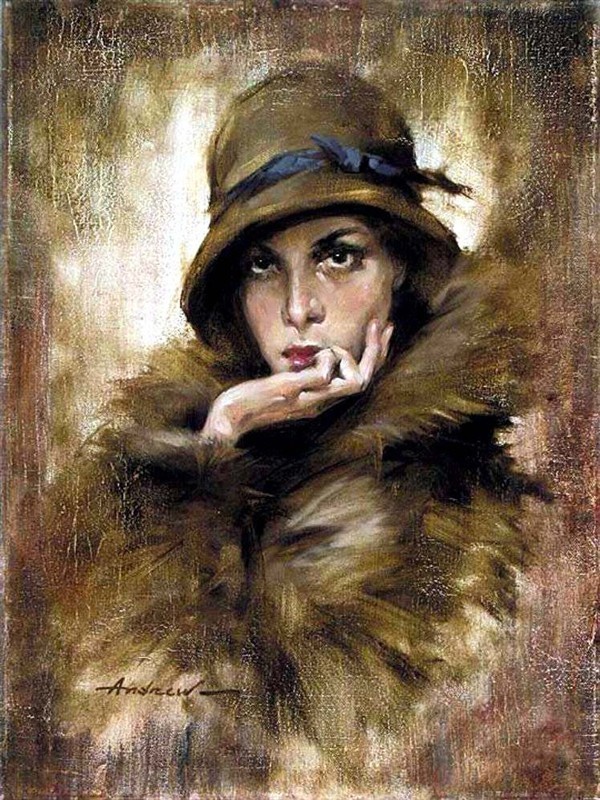 布良斯克!俄罗斯艺术家安德鲁阿特罗申科拉丁风情画