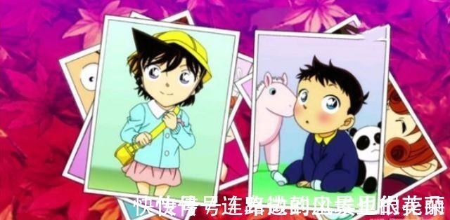 初中|历经17年的照片,柯南成长为新一,小兰那一年长出了角