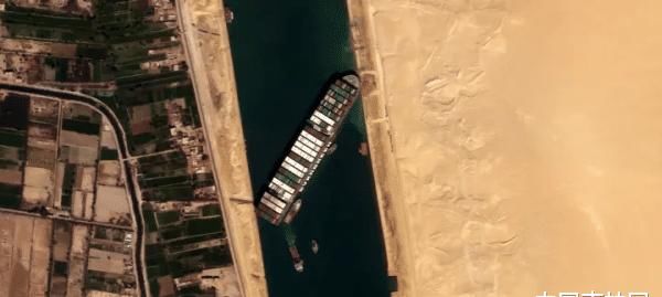 全球卫星苏伊士运河货轮照片“大秀”，吉林一号闪亮登场