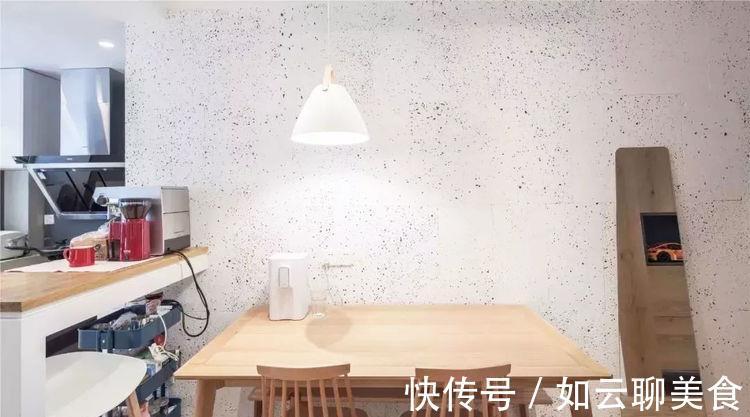 鞋柜|88平两居室,一体式电视墙与鞋柜,原木打造大方自然