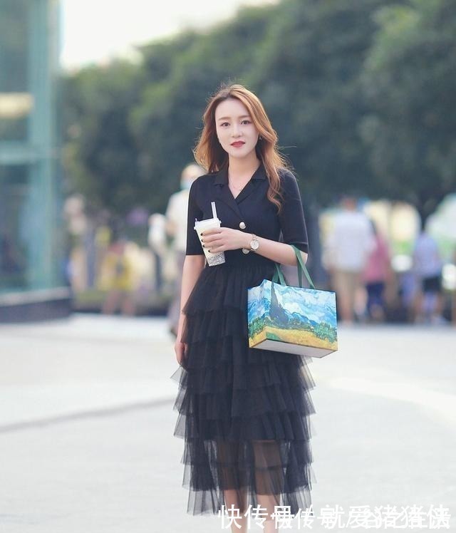 网纱 小西装两件套基础百搭款,你穿对了吗,别具一格的感觉