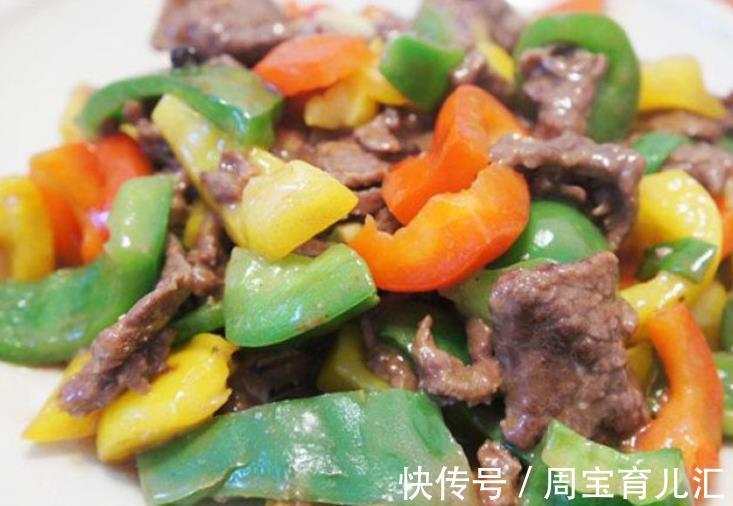 彩椒|最近孩子为了减肥每天都在疯狂健身，多吃燃脂菜，好吃不怕胖