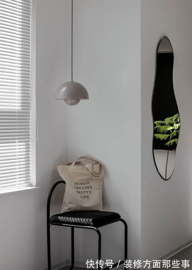 三居|110㎡温柔三居,微水泥与米黄茶粉的碰撞