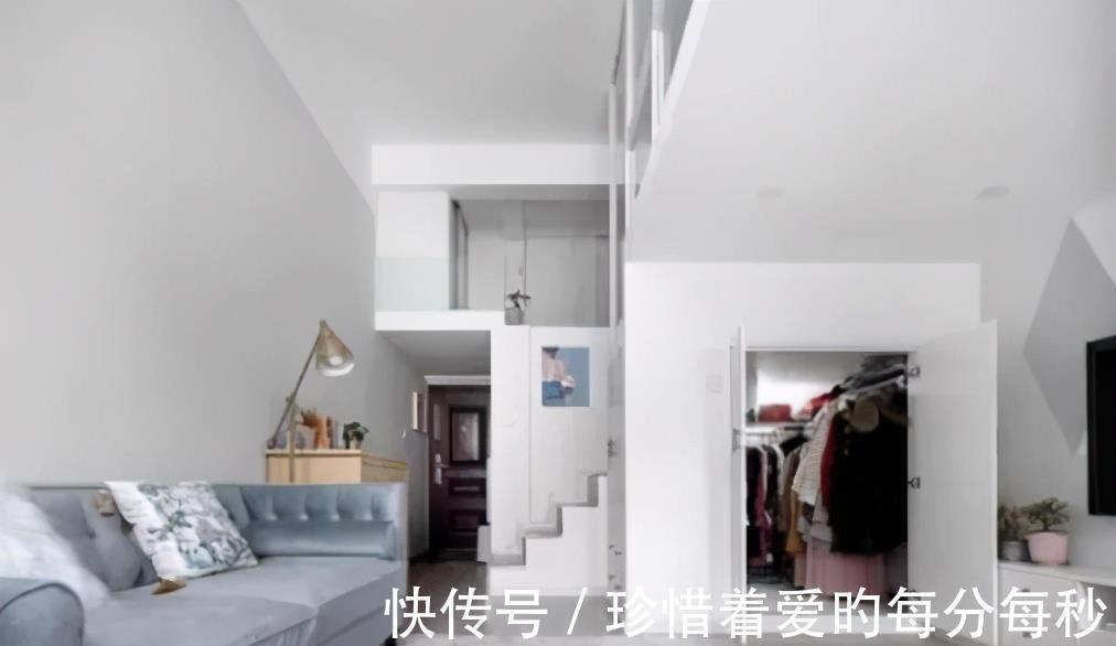 衣帽间|34㎡装出两室一厅,竟然还有衣帽间,这才是真正将空间用到极致
