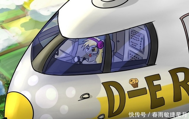 小马宝莉：友谊就是魔法|小马宝莉画师小失误，收获超高人气，从背景小马到同人最爱