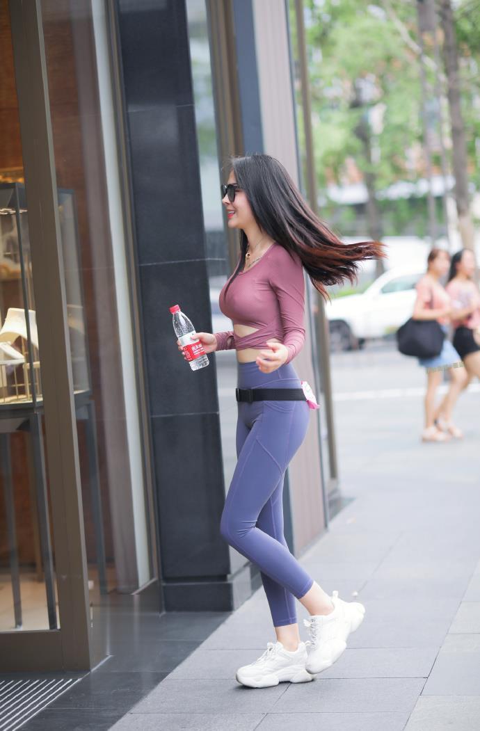 活力|成熟“运动系”美女, 连笑起来都感觉活力十足