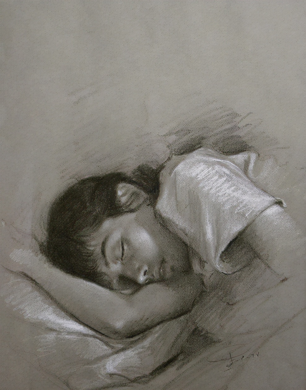 艺术家!伊朗艺术家莫提.Katouzian 素描作品欣赏