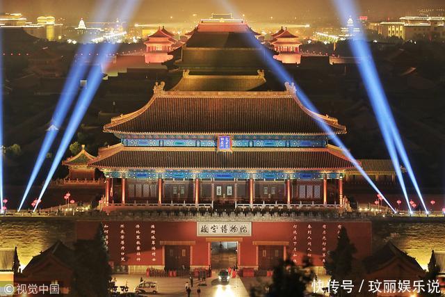 故宫|昨夜故宫提前亮了！调试元宵节“大秀”灯光，现场惊艳
