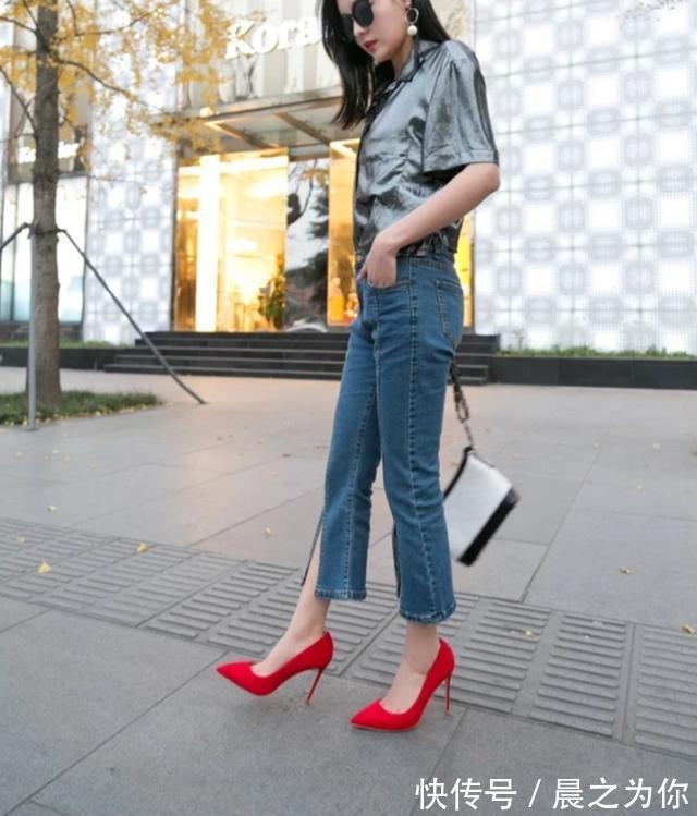 时髦度 尖头高跟鞋看上去个性到骨子里,让你拥有时髦度爆棚的美