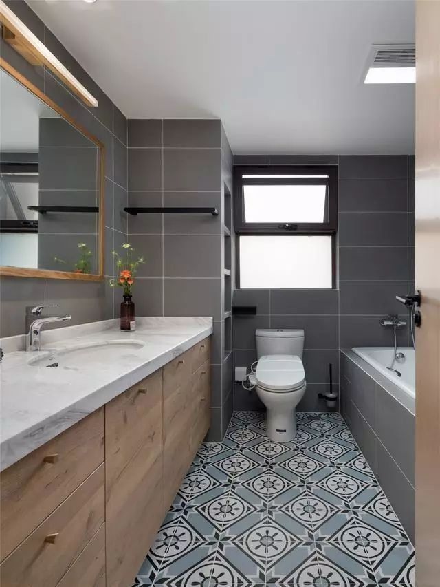 茶室|127㎡混搭新居,进门全景玄关,阳台改茶室,太迷人了