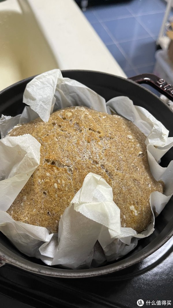 懒人|好吃就完了~佛系懒人铸铁锅黑麦欧包