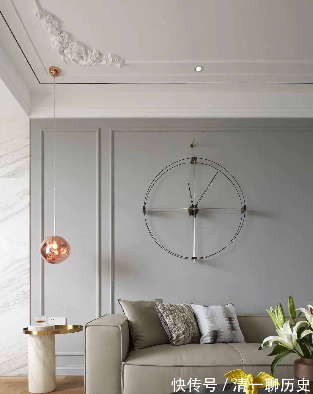 装饰画|180㎡现代轻奢风,打造充满华丽与端庄档次的高级居住氛围