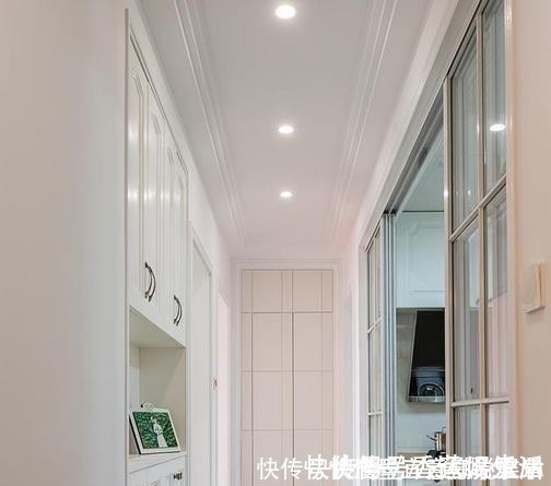 玄关|老公坚持买“双阳台”户型,客厅做个小改动,完工2房变3房晒晒