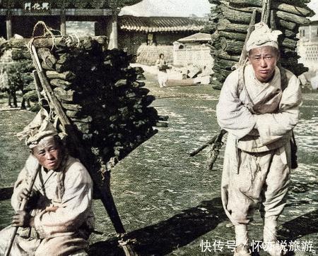 朝鲜|100多年前朝鲜上色老照片,这才是当时朝鲜人民的真实写照