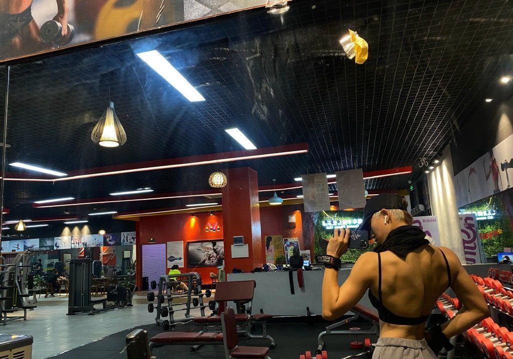 健身|身高180健身girl，135斤愣是看不出来，还有巧克力腹肌