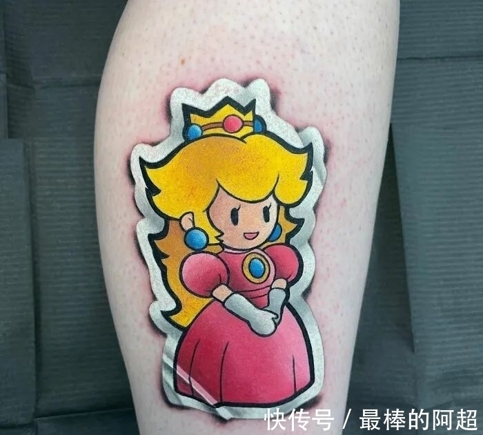 糙汉！超逼真的3D纹身，像粘在皮肤上的贴画，强迫症：好想撕掉它