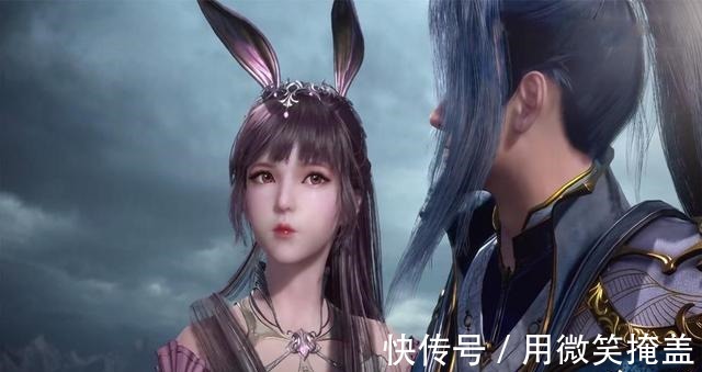 嫦娥|斗罗大陆嫦娥版小舞好惊艳,两根长辫子衬托仙气,白衣装也很绝!