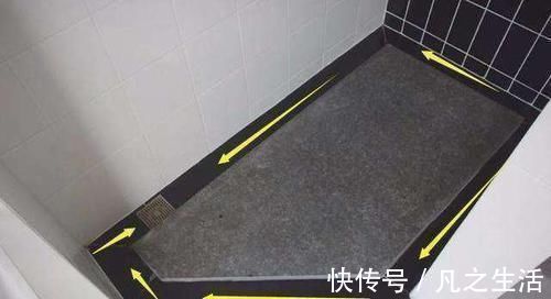 干湿|头一次见有人淋浴房装这种地面,下水快防滑又好看,太聪明了
