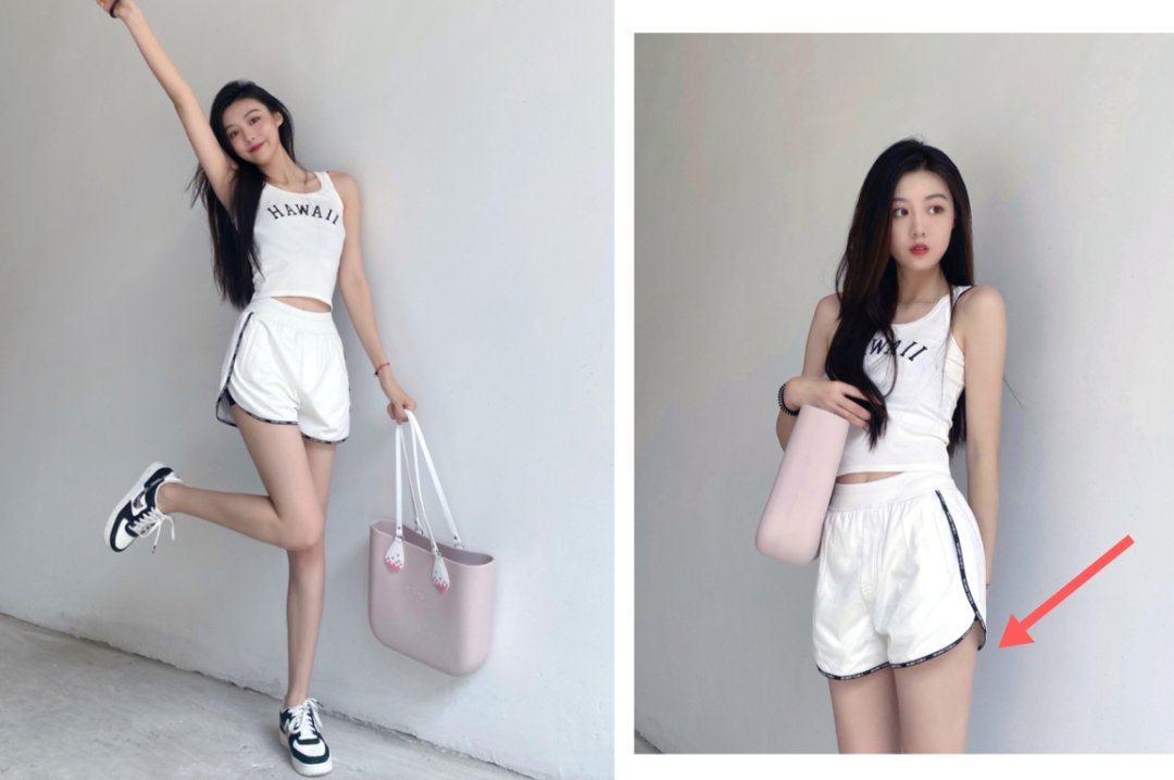 get|别再穿阔腿裤了！这3件短裤才是粗腿女孩的救星，显瘦显腿长
