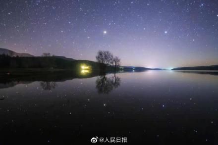 除夕夜前的绝美星空，一起许愿吧！