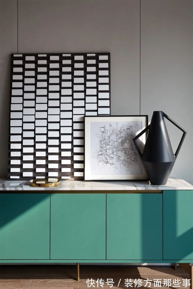 清新简约风|130平清新简约风三居室,绿色的高级应用!