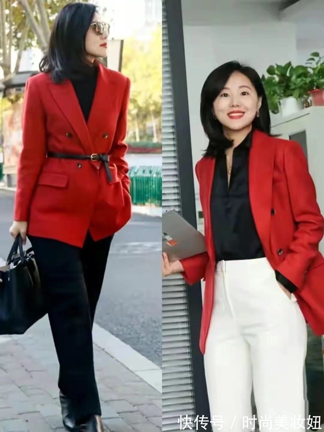 小姐姐 优雅的女人都不爱小脚裤,今年流行这2条裤子,显气质又洋气