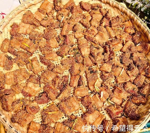 美味|刘翔晒一簸箕粉蒸肉,不精致却接地气,网友安徽人才懂的美味!