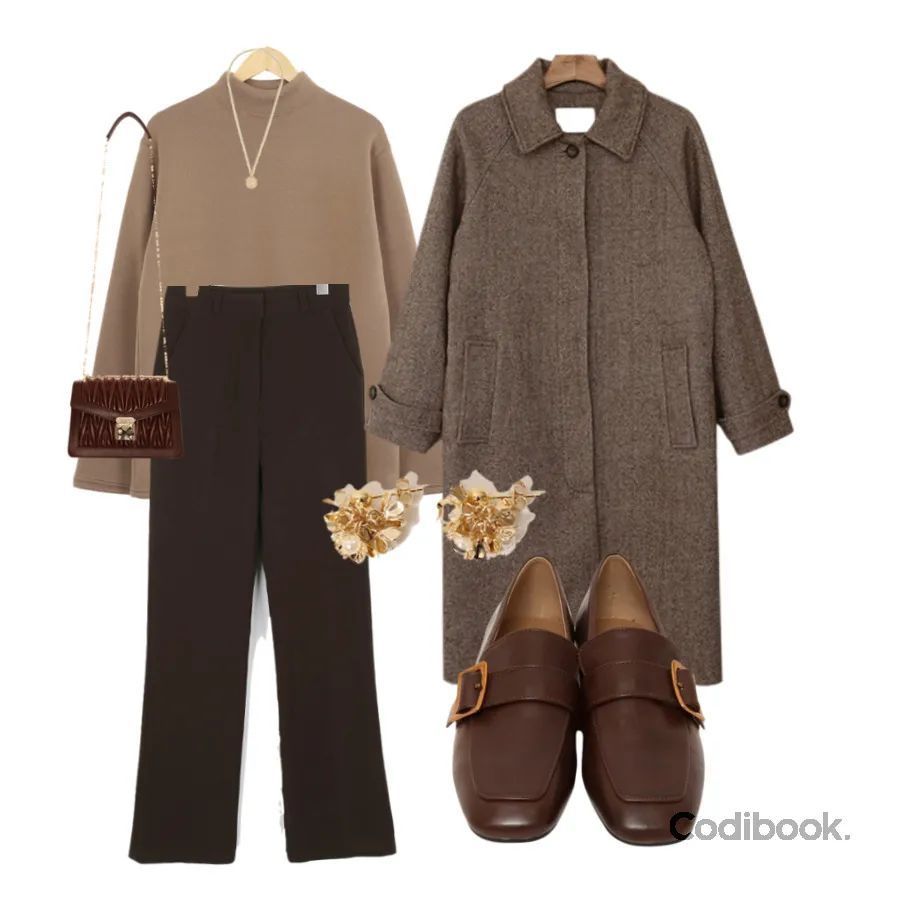 驼色系 秋冬高级色穿搭套路,谁穿谁好看!