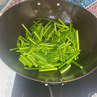 腊肉|蒜苔炒腊肉