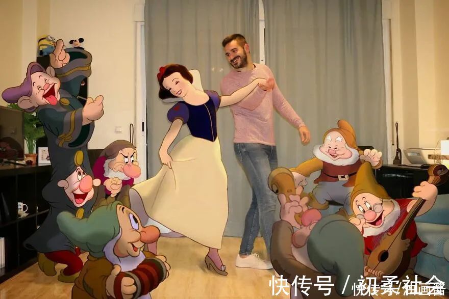 塞缪尔|他将迪士尼动画明星“请”进家门,一系列小插曲,令人捧腹