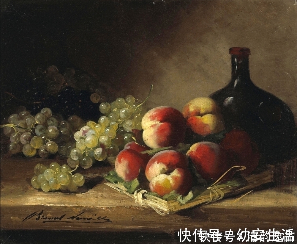 巴黎&法国画家,阿尔弗雷德·阿尔勒·布吕奈尔·德·纳维尔,油画作品欣赏