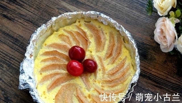 1个苹果2个鸡蛋，做一款健康低脂又美味的甜品，早餐有它全家都爱