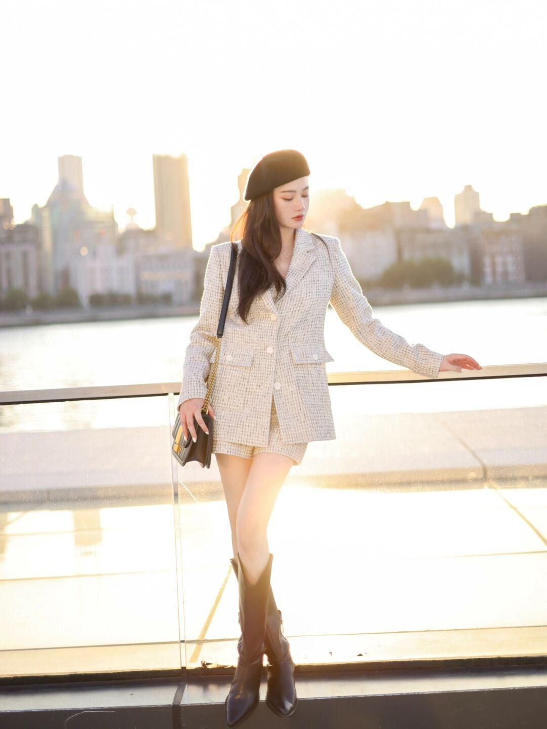 技巧|40+女人不要再穿“基础款西装”了,建议记住这几个技巧,超洋气